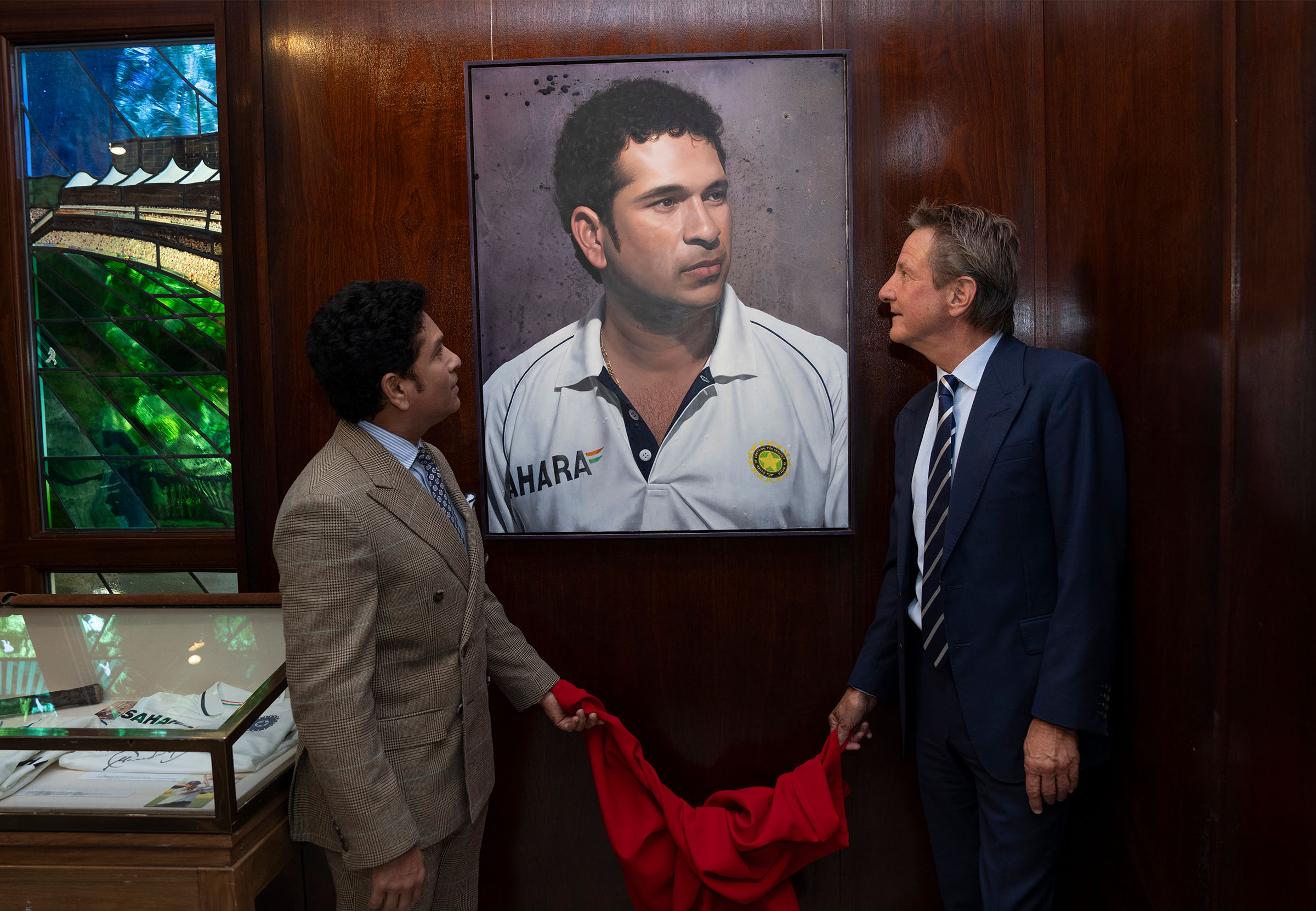 Portrait unveiling